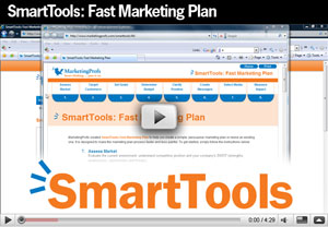 Watch the SmartTools: Fast Marketing Plan product tour video